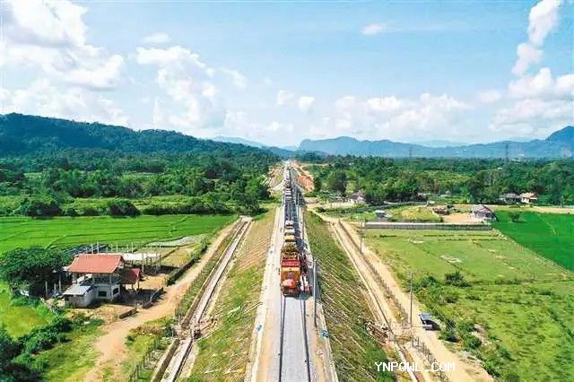 中老鐵路沿線